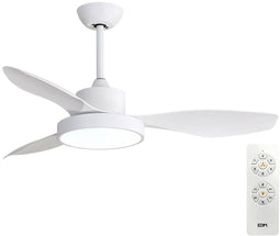 Plafondventilator met licht EDM 33817 Arctic Wit 24 W 38 W 2160 Lm