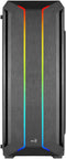 Aerocool Skyline ARGB - Midi Tower PC - 120mm ARGB fan - Zwart