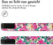 imoshion Tablet Hoes Geschikt voor Samsung Galaxy Tab A9 Plus - imoshion Design Trifold Bookcase - Meerkleurig /Floral Water Color