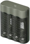 GP ReCyko M451 - Snellader voor 4 AA/AAA batterijen - Inclusief 4 oplaadbare AA-batterijen (2600 mAh)