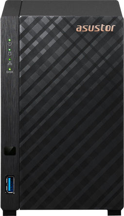 Asustor DriveStor 2 Lite (AS1102TL) - NAS Mini Tower - 2 HDD SATA III - Zwart