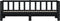 vidaXL - Slaapbank - met - onderschuifbed - 90x190 - cm - massief - grenenhout - zwart