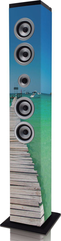 Ices IBT-6 - Bluetooth speaker - FM radio USB SD - Sea