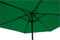 Outdoor Living - Parasol Gemini groen Ø3mtr