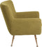 Light & Living Fauteuil Vinstra - Bouclé - Groen