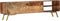 vidaXL - Tv-meubel - 140x30x40 - massief - sheeshamhout