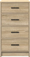 vidaXL - Dressoir - Sonoma - Eik - 40x41x75 - cm - Gelaagd - Hout