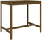 vidaXL Tuintafel 121x82,5x110 cm massief grenenhout honingbruin