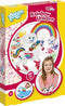 Totum 3D Unicorn en regenboog maken met strijkkralen - complete Totum knutselset meerlaagse figuren incl. legbordje