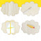 Coast Kinderspeeltent - Sterverlichting - Wasbare Mat - 122 x 105 x 125 cm - Beige