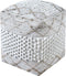 Poef Ivoor - Stof - 40x40x40cm - Poef Puri - House Nordic