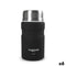 Thermos voor voedsel ThermoSport Zwart Staal 750 ml (6 Stuks)