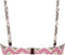 Cyell MIRAGE - Bikinitop Bandeau Voorgevormd met Beugel - Maat 40C - Multicolor
