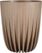Mica Decorations Lungo - Bloempot - 39x39x46 cm - Polypropyleen - Taupe