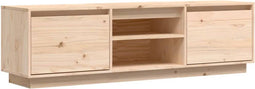 vidaXL - Tv-meubel - 140x35x40 - cm - massief - grenenhout