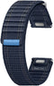 Samsung Galaxy Watch7 - Fabric Bandje - Lichtgewicht ademend stof - Donkerblauw