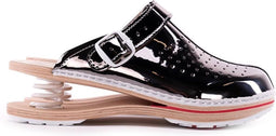 Klompen Dames – Werkschoenen – Geveerd – Zilver – Maat 40