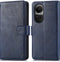 imoshion Hoesje Geschikt voor Oppo Reno 10 Pro / Reno 10 Hoesje Met Pasjeshouder - imoshion Luxe Bookcase - Donkerblauw