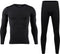 Travelhawk Thermokleding - Thermo Ondergoed Unisex - Ademend en Sneldrogend - Zwart - L