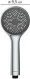 WENKO Handdouche WaterSaving - ø95mm - 1 straalsoort - Chroom - Douchekop - Waterbesparend