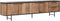 DTP Home TV stand Soho large, 4 doors, 2 drawers,60x230x40 cm, recycled teakwood and mortex