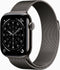 Apple Watch Series 11 - Smartwatch - GPS + Cellular - 46mm - Titanium - Zwart