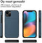 imoshion Hoesje Geschikt voor iPhone 14 Hoesje - Ruimte voor 2 pasjes - imoshion Backcover met pasjeshouder - Donkerblauw