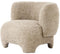 Zenica fauteuil - lichtbruin