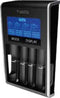 Varta 57676 - LCD Dual Tech Batterijlader - Geschikt voor AA AAA en Li-ion - Zwart/Zilver