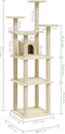 vidaXL - Kattenmeubel - met - sisal - krabpalen - 171 - cm - donkergrijs