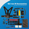 Flowkey GoPro Accessoires Kit - Set van 50 in 1 met Luxe Opbergkoffer - Geschikt voor GoPro Hero 10 9 8 7 6 5 4