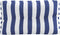 vidaXL - Palletkussens - 2 - st - stof - gestreept - wit - en - blauw