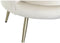 Home ESPRIT - Sofa Glamour - 130 x 77 x 83 cm - Crème