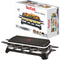 Tefal Inox RE4588 - Gourmetstel - 10 pannetjes - zwart