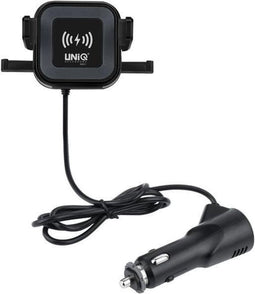 UNIQ Accessory Autohouder en Draadloze Oplader - Zwart