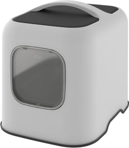 Rotho MyPet Biala - Kattenbak - Modern design - Wit & Antraciet