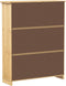 Schoenenkast Corona 99x32x124,5 cm massief grenenhout
