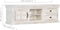vidaXL - Tv-meubel - 120x30x40 - cm - massief - mangohout - wit