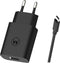 Motorola Turbo Power 20W - USB-C Adapter met Laadkabel - Compact en Snel Laden - Zwart
