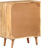 vidaXL - Dressoir - 60x35x75 - cm - massief - acaciahout