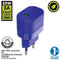 Muvit for Change - Oplader - 25 W - Blauw