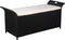 vidaXL - Opbergbankje - met - kussen - 138 - cm - poly - rattan - zwart