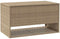 vidaXL - Opbergbox - voor - buiten - 100x55x55,5 - cm - poly - rattan - beige