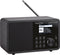 Telestar DIRA M 1 A - Mobiele Internetradio - DAB+ Bluetooth WiFi - Zwart