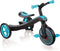 Globber Trike Explorer 4 in 1 in het Turquoise