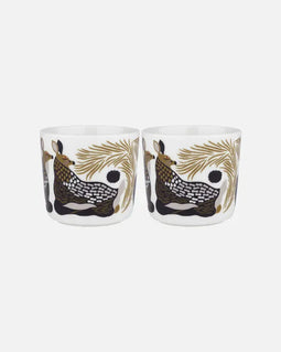 Marimekko - Peura - Mok zonder oor - 2 dl - 2 stuks