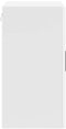 vidaXL - Keukenwandkast - Porto - bewerkt - hout - wit