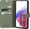 Mobiparts Galaxy A53 (2022) 5G - Classic Wallet Case - Ruimte voor pasjes - Groen