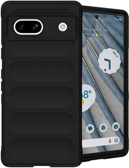 imoshion Hoesje - Geschikt voor Google Pixel 7a - EasyGrip Backcover - Zwart