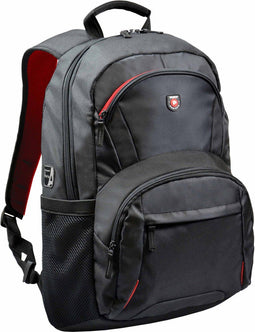 Port Designs Houston Laptop Rugzak - Gewatteerd 15.6 inch Laptopvak + 10 inch Tabletvak - Zwart